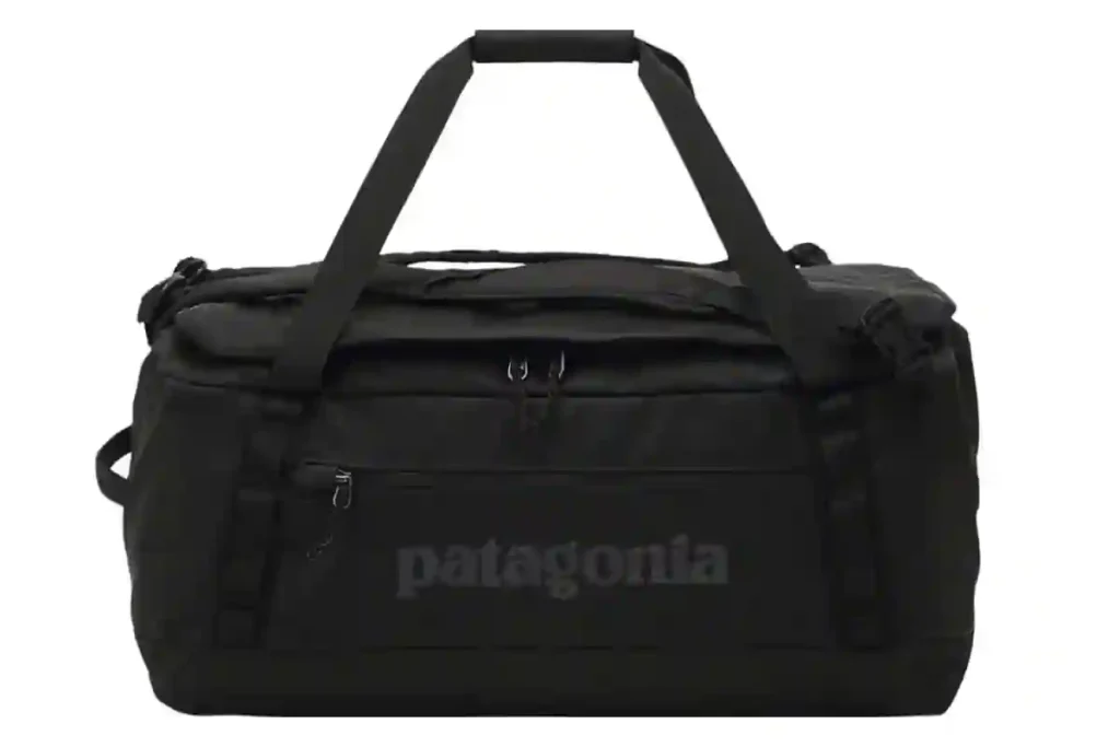 11 Best Smell Proof Duffel Bags 2025 | Odor-Free Travel & Gym Bags 14 Patagonia Black Hole duffel bag made with recycled polyester, TPU laminate, and airtight zippers for durable, versatile use.