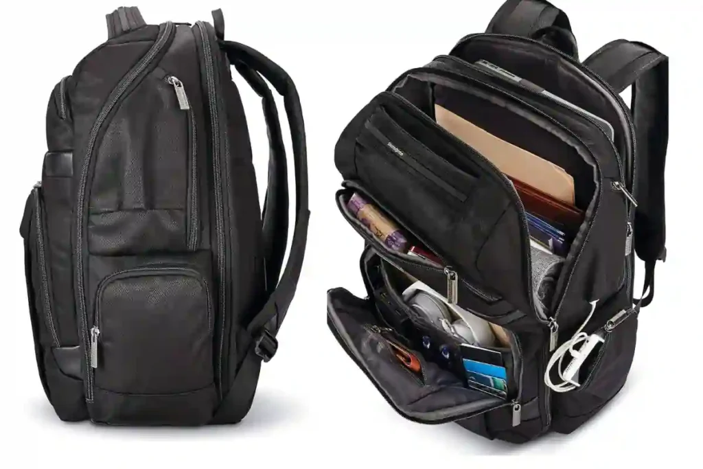 11 Best Business Laptop Backpacks for 2025 (Tried & Tested Picks) 17 Samsonite Tectonic Crossfire backpack with large laptop protection and bright-lined interior.