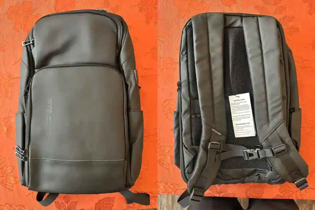 Lightweight and water-resistant BIKROD bag with padded laptop sleeve, one of the best 17-inch laptop backpacks for students and daily use.