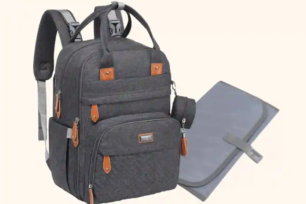 Top 9 Expert-Approved Travel Backpacks for Women (2026): Comfort, Versatility & Fit 8 BabbleRoo diaper bag backpack for women with multiple pockets, insulated bottle holders, and padded straps, perfect for travel with kids.