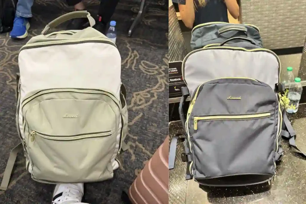 LOVEVOOK 40L Travel Backpack – Clamshell Design With Packing Cubes
